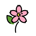 Cherry Blossom SVG Icon